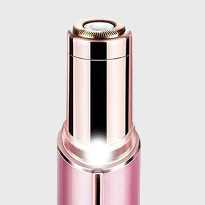 Facial Hair Remover for Women, Portable Mini Electric Shaver for Peach Fuzz, Upper Lip and Chin with USB or Dry-Cell Power Options