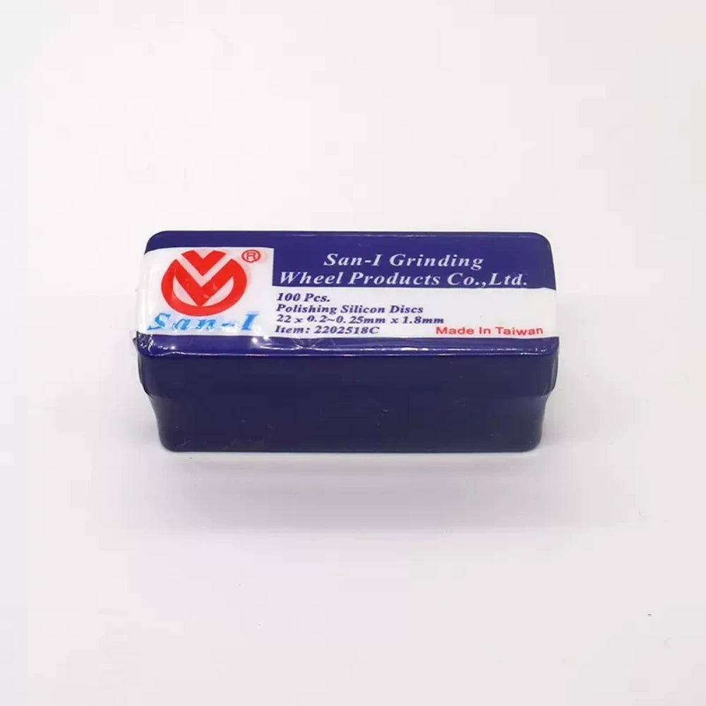 Dental Lab Polishing Discs, Resin Grinding and Separation Wheels in 22mm or 38mm Options, Boxed 40, 50 or 100-Piece Selections for Laboratory Work