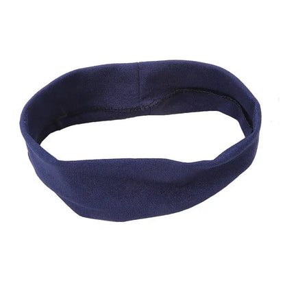 Elastic Sports Headbands for Women, Seven-Piece Stretchy Cloth Hairband Set in Black, Pink, Grey or Style Selections for Yoga, Running and Casual Hair Styling
