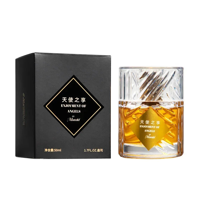 Unisex Eau de Parfum Spray, 50ml Fragrance with Angels Share, Apple Brandy, Roses On Ice and Ginger Blue Moon Options for Everyday Wear and Gifts