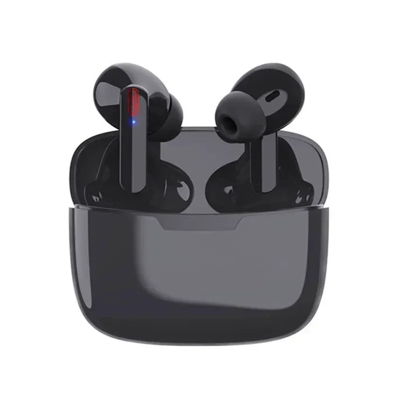 Black Touch Control Wireless Earbuds with TWS Bluetooth Connectivity for Personal Audio, Everyday Listening and Compatible Device Pairing