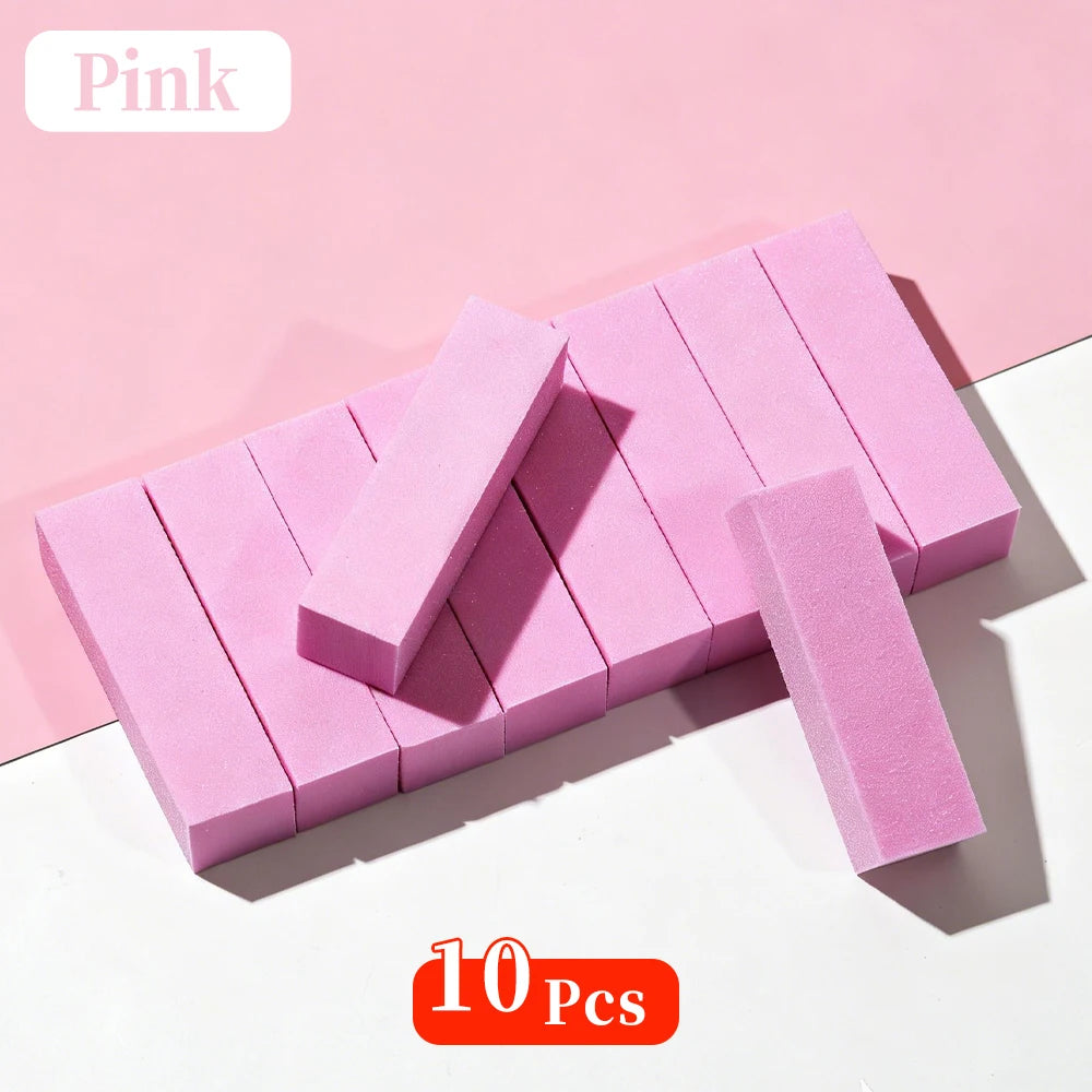 1/20Pcs Nail Art Buffer Block - Nail File for Pedicure Manicure Care Gel Polish Accessories - Sponge Buffer for Tips And Care