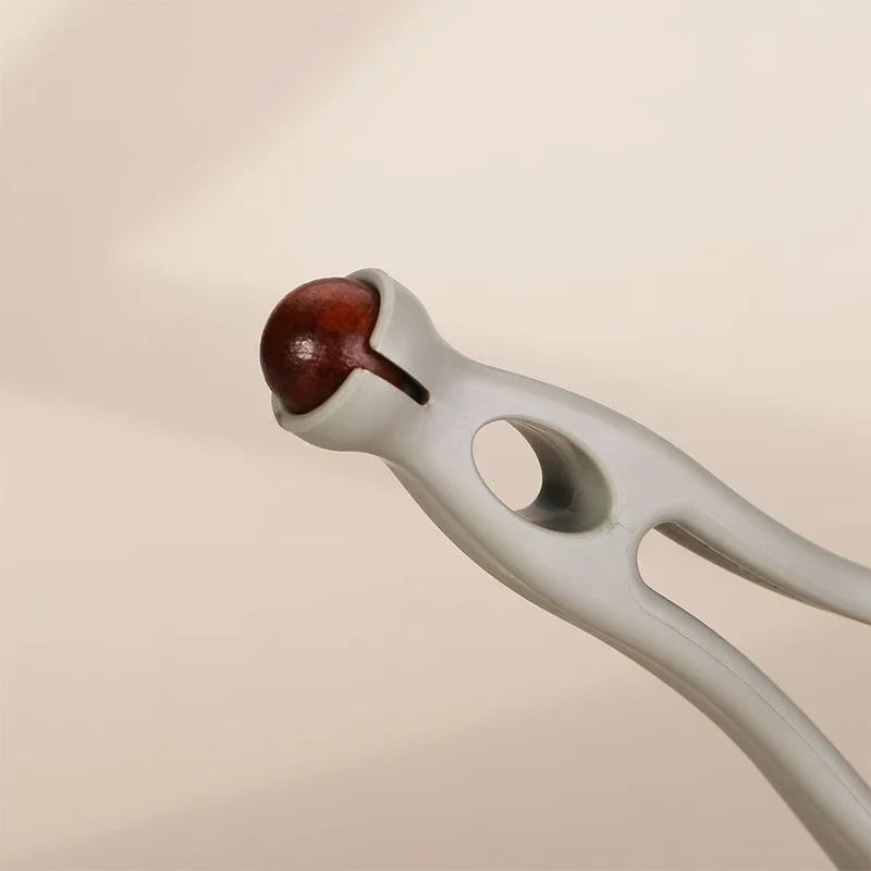 Wooden Finger Massage Roller, One-Piece Manual Finger and Thumb Tool for Adult Nonmedical Self-Care Routines at Home and Personal-Care Gift Ideas