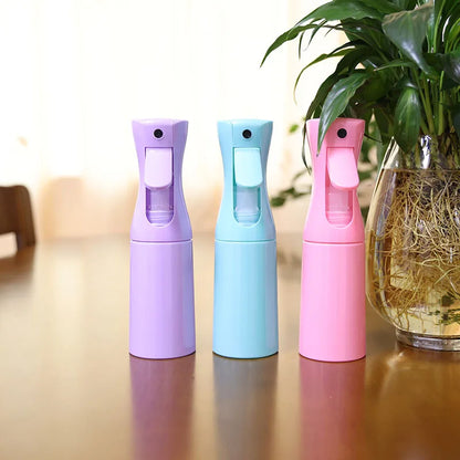 Fine Mist Hair Spray Bottle with Refillable Continuous Spray Design, 200ml, 300ml and 500ml Options for Salon Styling, Daily Hair Dampening and Garden Use
