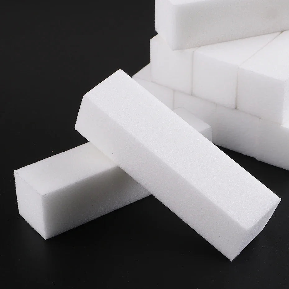 1/20Pcs Nail Art Buffer Block - Nail File for Pedicure Manicure Care Gel Polish Accessories - Sponge Buffer for Tips And Care