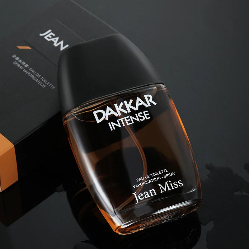 Men's Woody Perfume with Black and Yellow Dhaka 90ml Options, Listed Tea and Sandalwood Profile plus Separate Set and Two-Piece Selection Labels for Fragrance Gifts