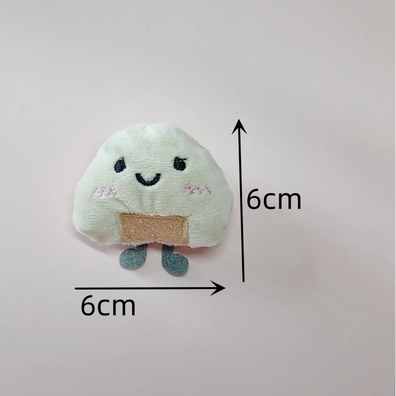 Mini Catnip Plush Cat Toys in Random Assortment Packs, 10, 15, 20, 30, 50 or 100 Pieces with Built-In Catmint Wording for Supervised Indoor Pet Play