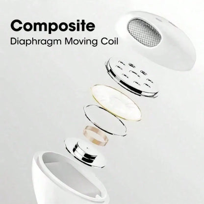 Touch Control Bluetooth Earphones with Microphone and Charging Case, TWS Wireless Earbuds in White or Black for Smartphone Music and Hands-Free Calls