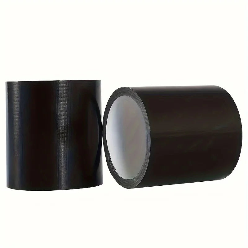 Black Leather Repair Tape with Self-Adhesive Backing and Listed 5m Length, Surface Patching Strip for Compatible Furniture Seats with Cracks and Worn Areas