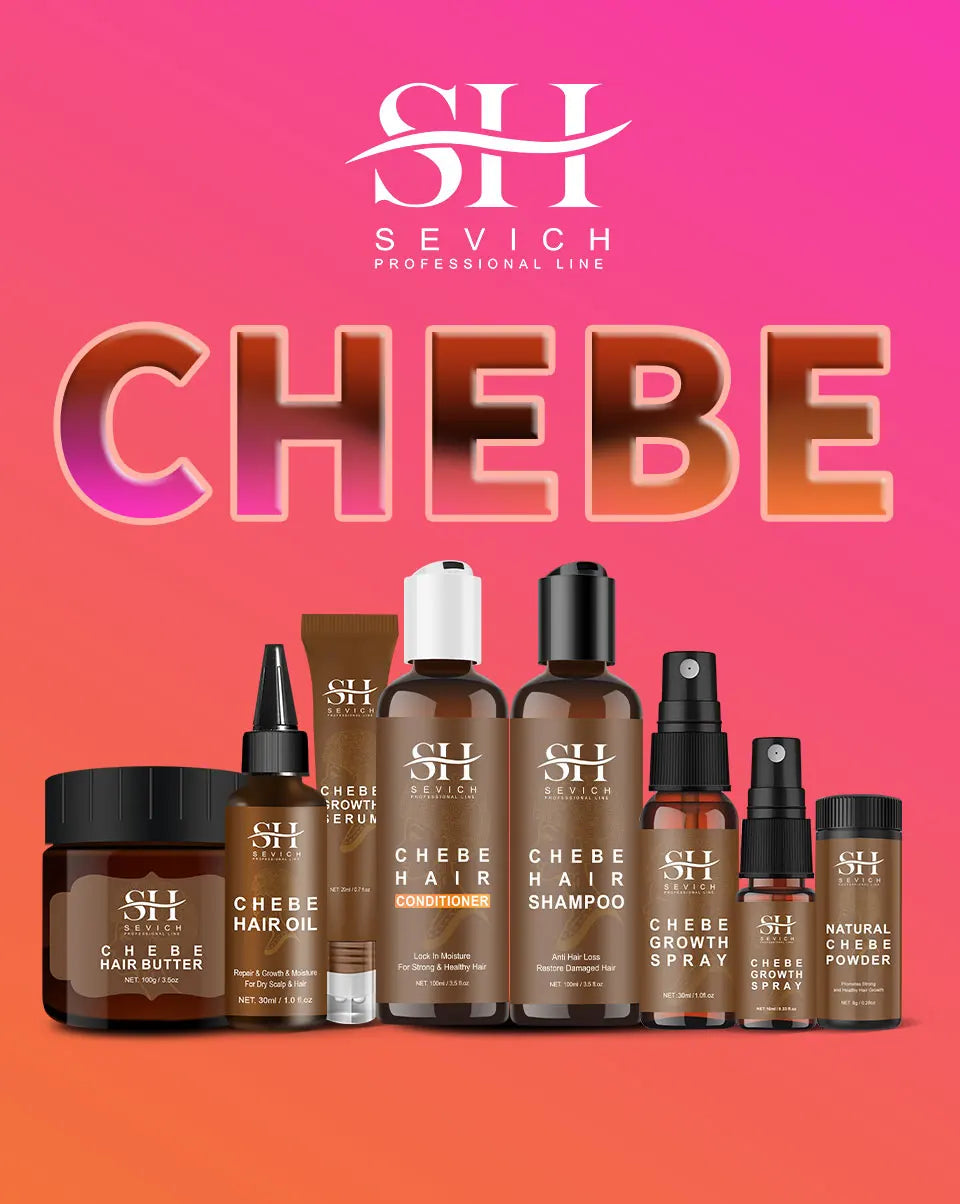 Chebe Shampoo and Conditioner Options with Hair Oil, Spray and Leave-In Mask Selections, Individual Products and Sets for At-Home Hair Care