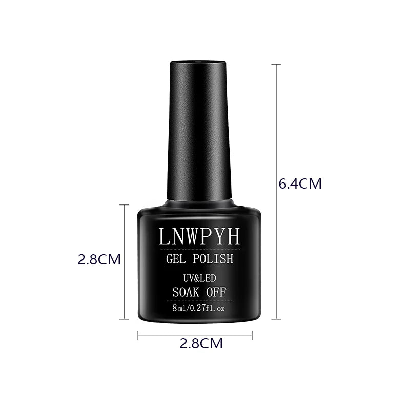 LNWPYH Gel Nail Polish Kit with Listed 10 Polish Colors, Four Extension Gel Colors, Base and Top Coats, UV LED Lamp and Electric Drill Reference for Adult Manicures