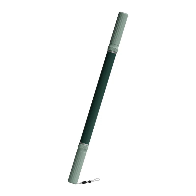 Extra Long Massage Stick for Yoga and Fitness Routines, Body Massage Tool with Back and Leg Stretching References for At-Home Relaxation
