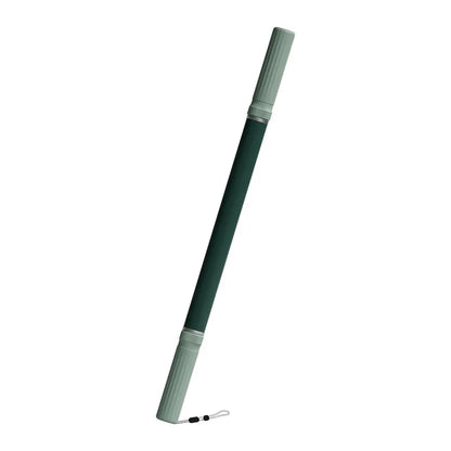 Extra Long Massage Stick for Yoga and Fitness Routines, Body Massage Tool with Back and Leg Stretching References for At-Home Relaxation