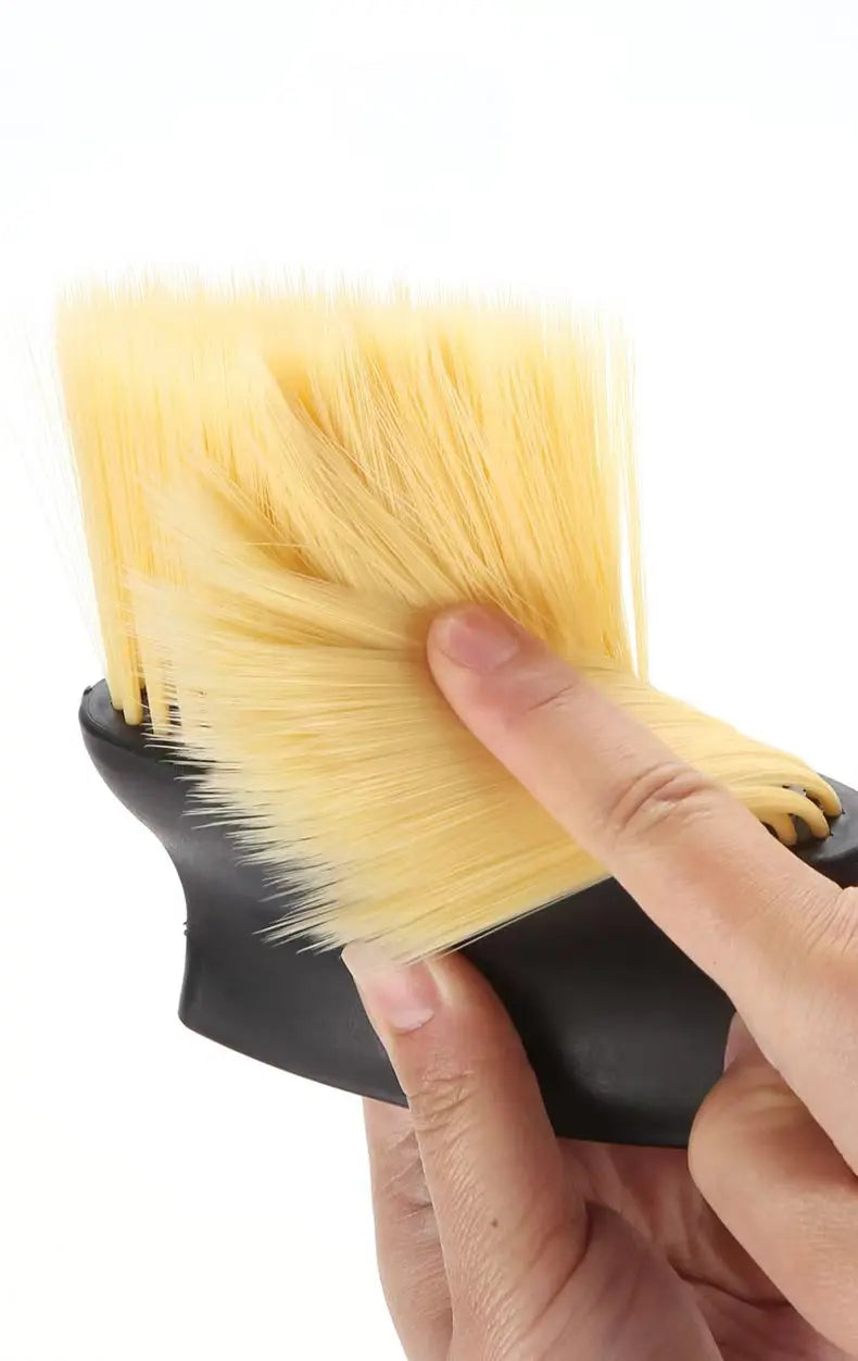 Car Interior Dusting Brush with Soft Bristles for Air Vents and Interior Gaps, Manual Auto Detailing Cleaning Tool in Option A for Routine Vehicle Care