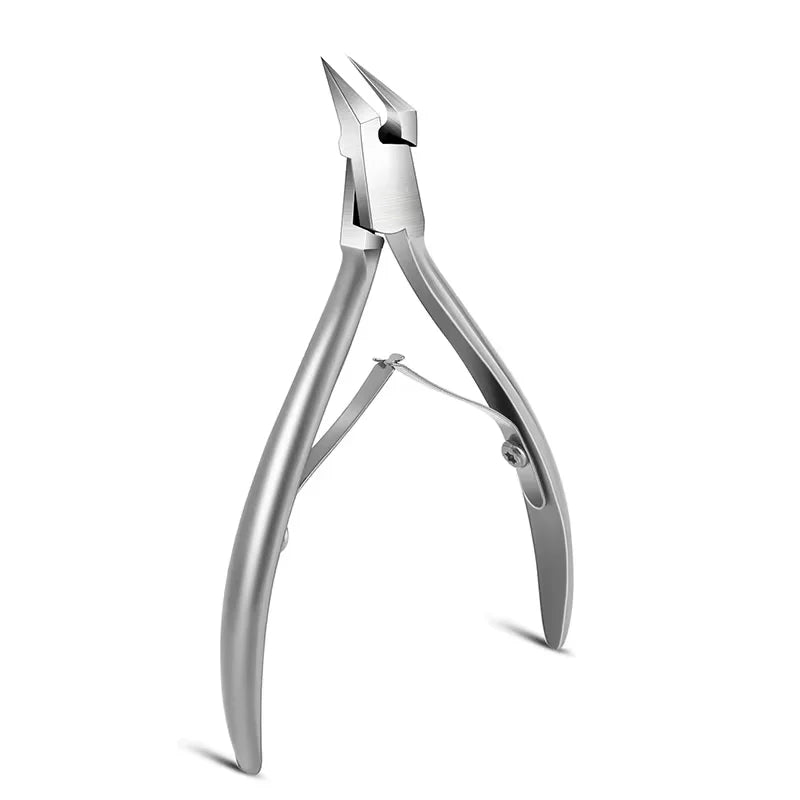 Toenail Nipper, Manual Pedicure Tool with Stainless Steel Reference in Blue, Black or Silver Color and Selected Lifter Sets for Adult Personal Nail Grooming