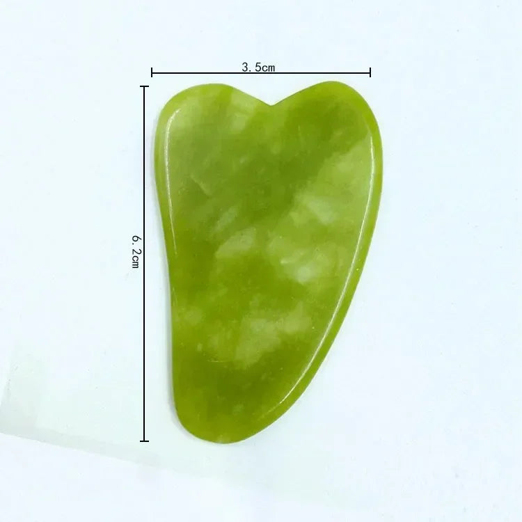 Jade Roller and Gua Sha Tool Options for Facial and Neck Massage, Manual Skincare Accessories in Individual Styles and Color-Labeled Sets for Adult Self-Care