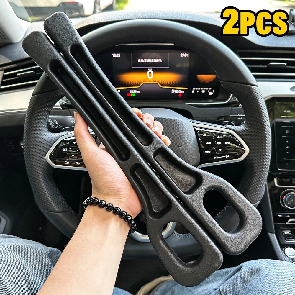 Car Seat Gap Filler Strips, 2-Piece Black Side Seam Inserts for Compatible Seat-to-Console Spaces with Listed Gap Width and Seat Height Fit Requirements