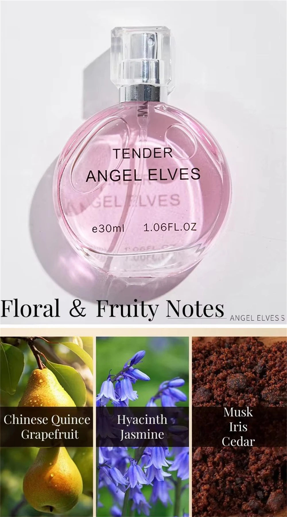 Perfume Gift Set for Women with Floral Fruity Scent References, Listed Four-Piece Gift Box and 120ml Option for Everyday Fragrance and Gift Planning