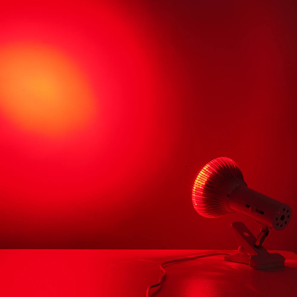 E27 Red LED Bulb with Listed 18 LEDs and Separate 630nm or 660nm Options, PAR38 Style Bulb-Only or US, EU, UK and AU Stand Packages for Adult Personal Care Selection