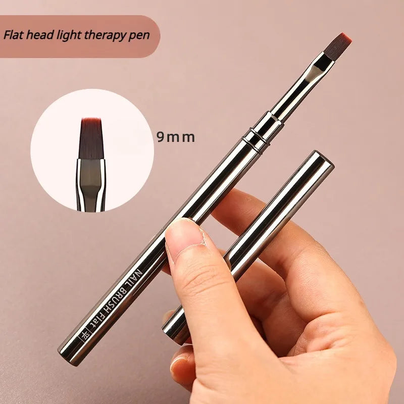 Nail Art Striping Brushes for Fine Lines and Detail Painting, 6–25mm Listed Liner Sizes with Individual and Set Options for DIY Manicure Designs
