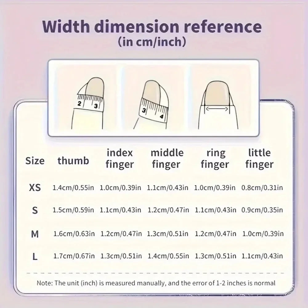 Black and White Press-On Nails with Rabbit and Bow Decorations, 10-Piece Gothic Minimalist False Nail Set in SJ116 XS, S or M Options for Daily and Party Looks