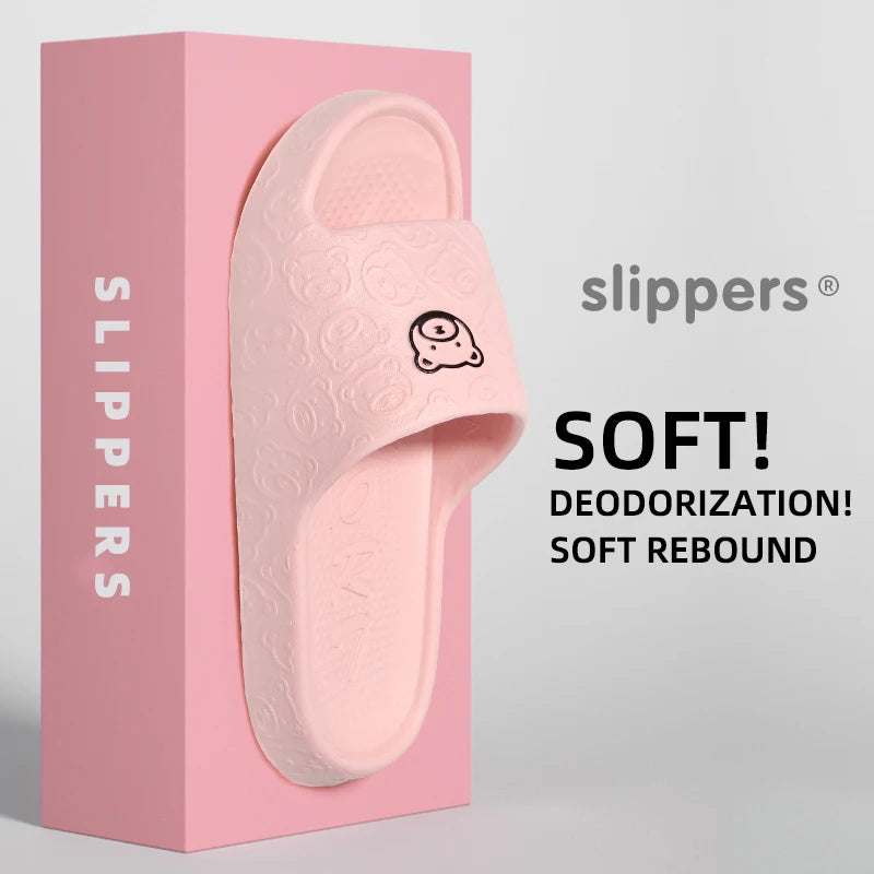 Women's EVA Slippers in Six Colors for Indoor Home and Casual Outdoor Summer Wear, House Sandals with Paired Size Options from 36-37 to 44-45