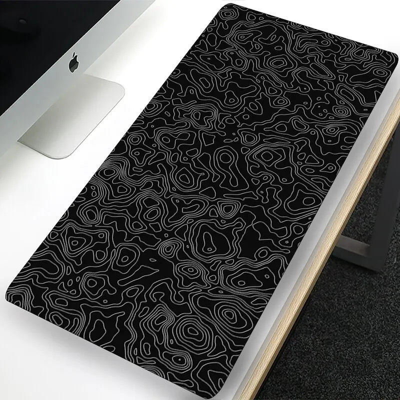 Strata Liquid Mouse Pad by Mairuige, Rubber Desk Mat in Five Sizes up to 900 x 400 mm for Gaming Stations, Computer Desks and Home Offices