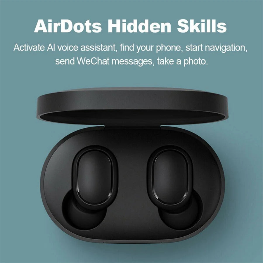 A6S Wireless Earbuds with Listed Bluetooth 5.0 and Stereo Audio, Five Color Options with Touch and LED Display References for Personal Music and Call Routines