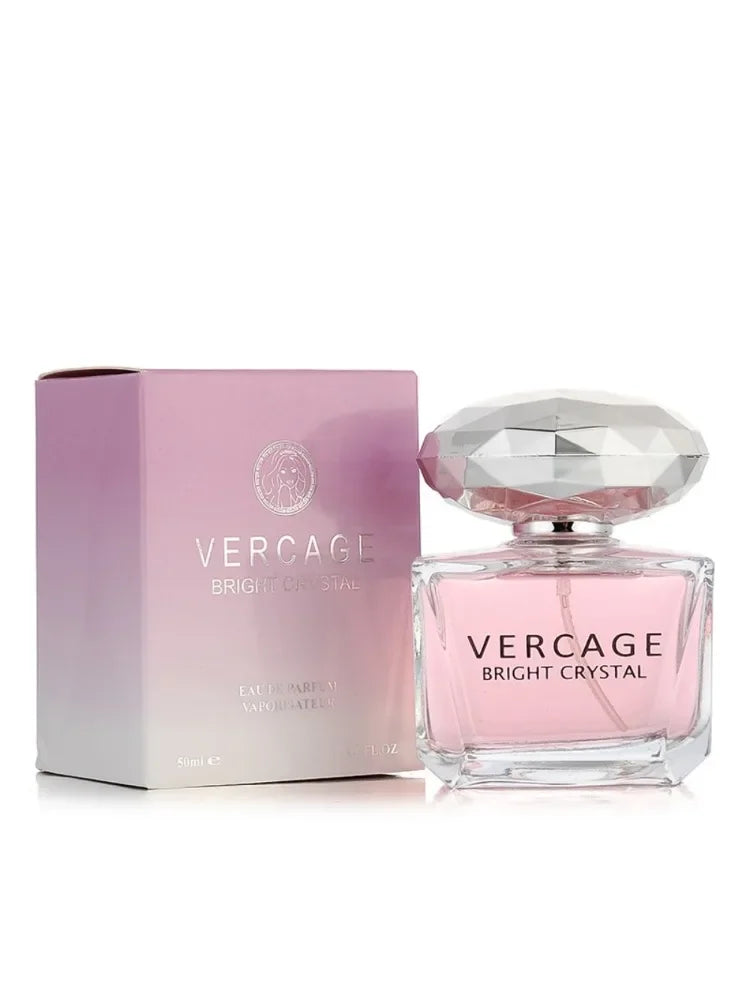 Womens Floral Perfume Spray with Crystal Diamond Style Bottle Reference, Pink, Red and Sugar Dust 50ml Labels Plus Two Option for Personal Fragrance and Gifts