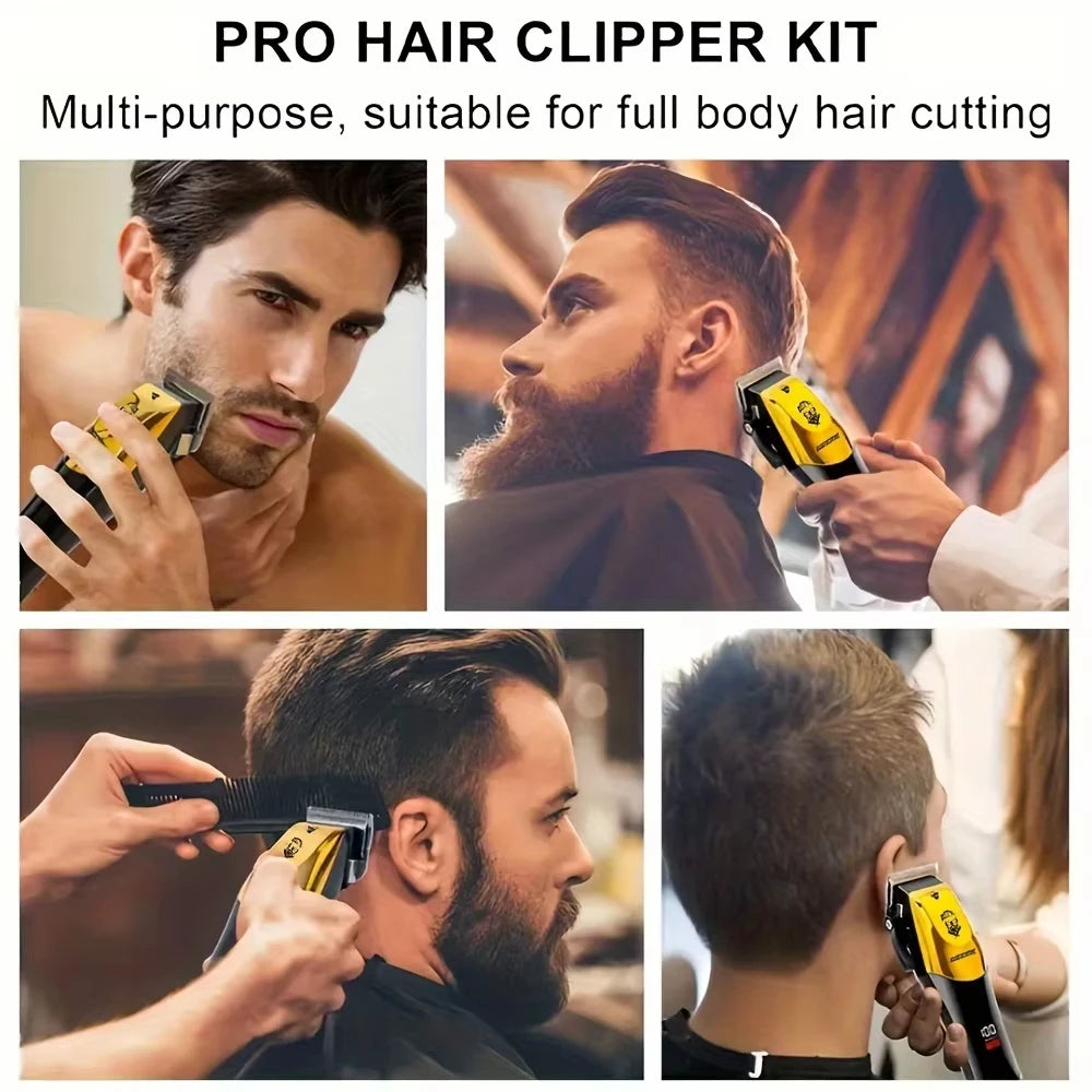 Vintage Rechargeable Hair Trimmer for Men's Hair and Beard Grooming, T9 Listing Reference with Twelve Coded Model Choices for Everyday Personal Care