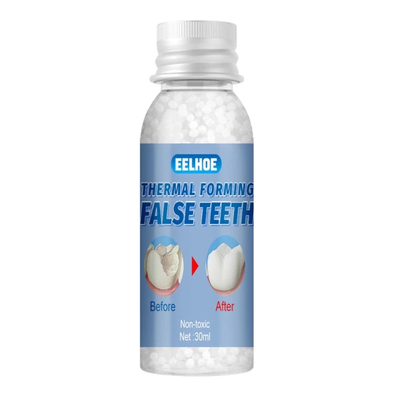 Resin Denture Solid Glue with 10ML, 20ML or 30ML Option Labels, Source-Described Temporary Dental Material Requiring Professional Suitability Review