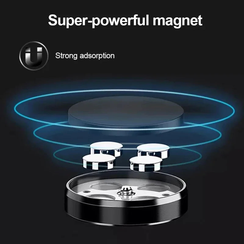 Magnetic Car Phone Holder with Fixed or 360-Degree Rotating Model Options, Dashboard and Wall Mounting References in Black, Silver, Gold and Rose Gold