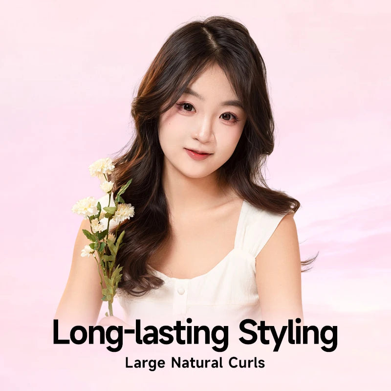 Automatic Curling Iron Set with Ceramic Rotating Styling and Multi-in-1 Bundle Options for At-Home Waves and Curls, US, EU, UK or AU Plug Choices