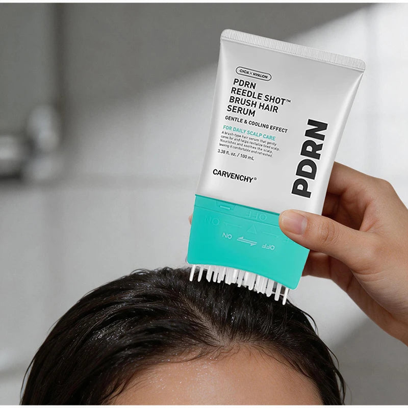 PDRN Reedle Shot Hair Serum, Listed 100ml Hair Care Essence with A, B, C and D Options for Daily Scalp Care and At-Home Grooming Routines
