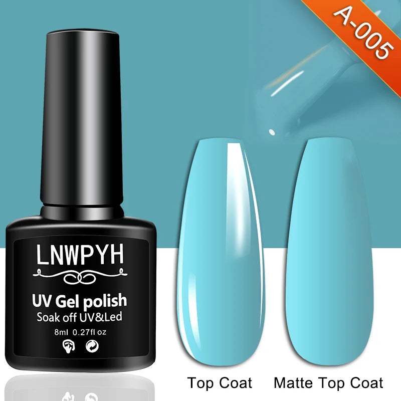 18-Color Gel Nail Polish Kit by LNWPYH with Three Extension Gel Colors, Base and Top Coats, UV LED Lamp and Nail Drill Reference for Adult Manicure Designs