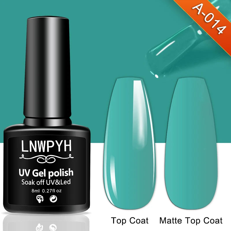 18-Color Gel Nail Polish Kit by LNWPYH with Three Extension Gel Colors, Base and Top Coats, UV LED Lamp and Nail Drill Reference for Adult Manicure Designs