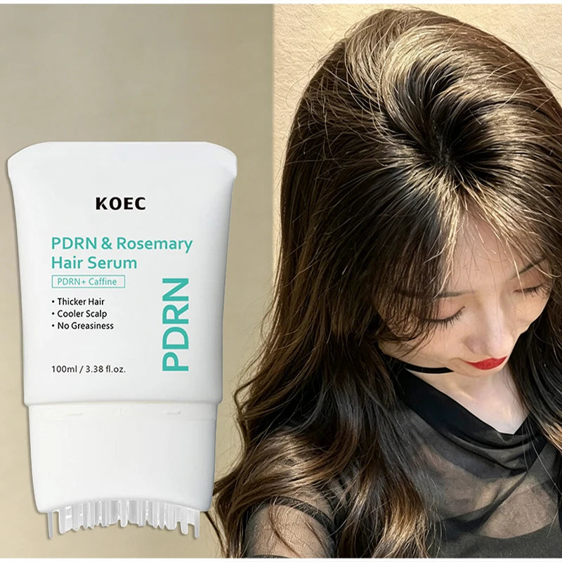 PDRN Reedle Shot Hair Serum, Listed 100ml Hair Care Essence with A, B, C and D Options for Daily Scalp Care and At-Home Grooming Routines