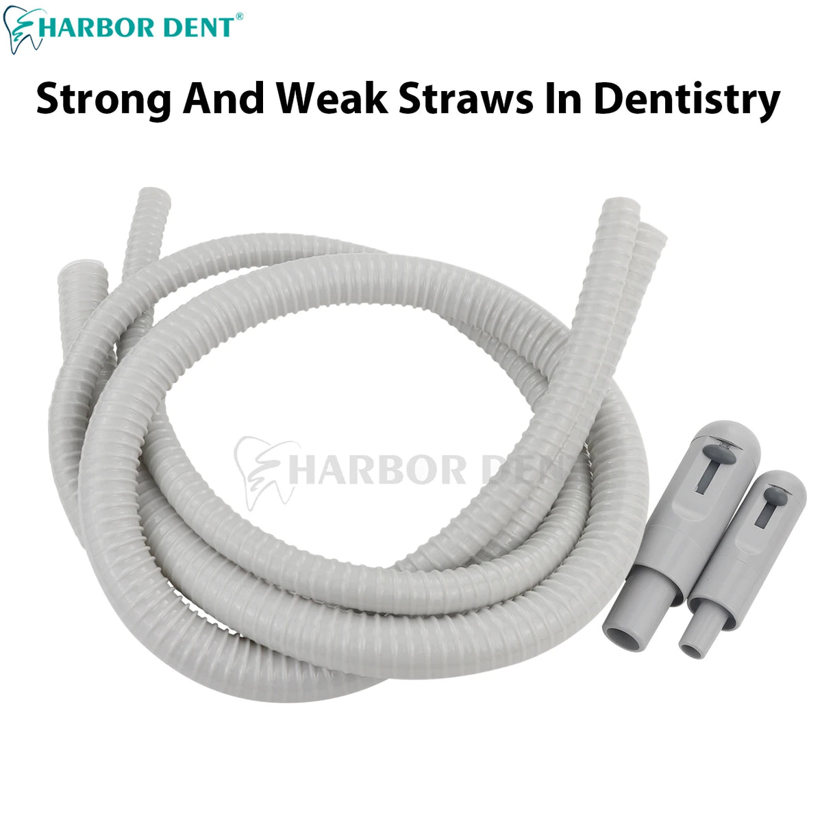 Dental Suction Tubing for Chair Unit Equipment, Strong or Weak Suction Set Labels and Separate 2m Hose Options for Professional Compatibility Review
