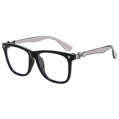 Square Eyeglass Frames for Women and Men with Vintage-Inspired Styling, Seven Coded Fashion Eyewear Options for Everyday Wardrobe and Outfit Coordination