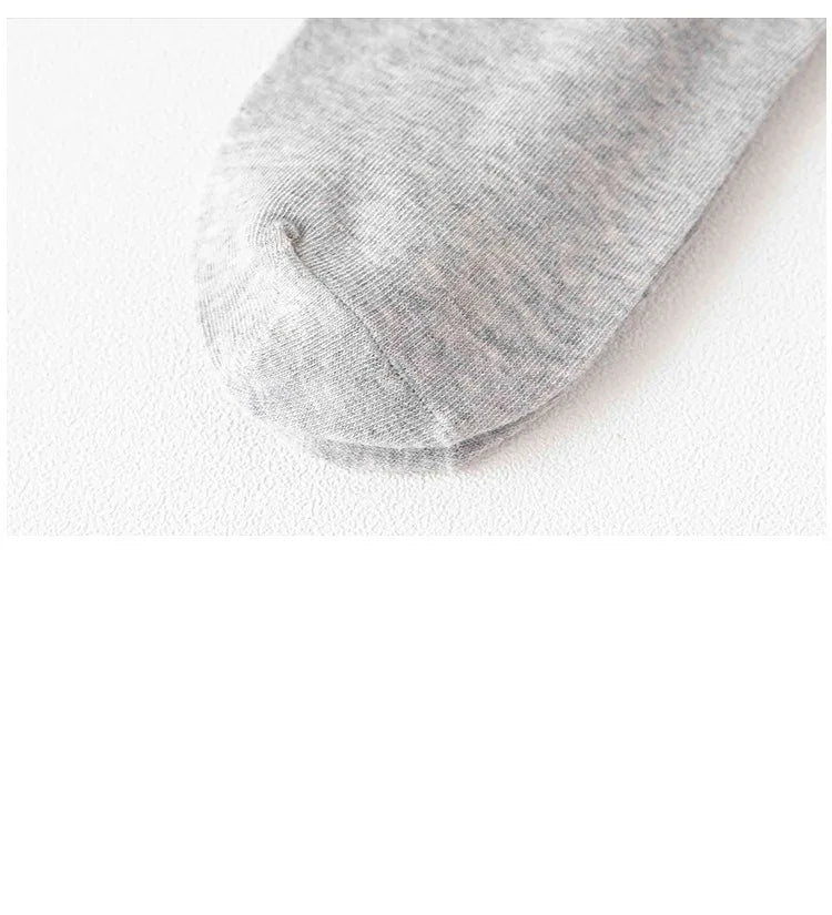 Solid Color Unisex Ankle Socks Multipack with Lightweight Low-Cut Style, Black, White and Grey Selections for Men's and Women's Everyday Casual Outfits