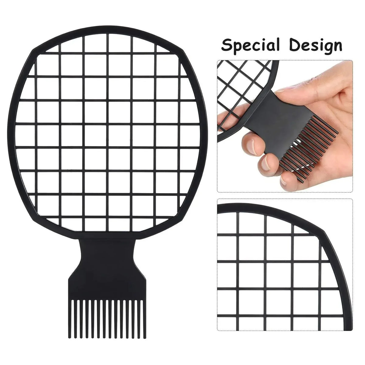 Hair Twisting Sponge Set for Men and Women, Curling Combs and Styling Tools for Textured Hair Grooming with Ten Coded Style Options