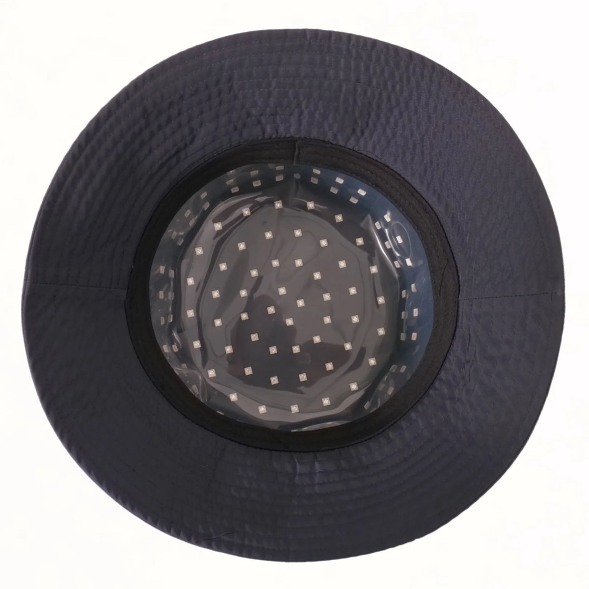 LED Scalp Care Bucket Hat Hello Face T100 with 336 Red and Near-Infrared LEDs, Three Light Modes and Separate With-Controller or Hat-Only Set Options