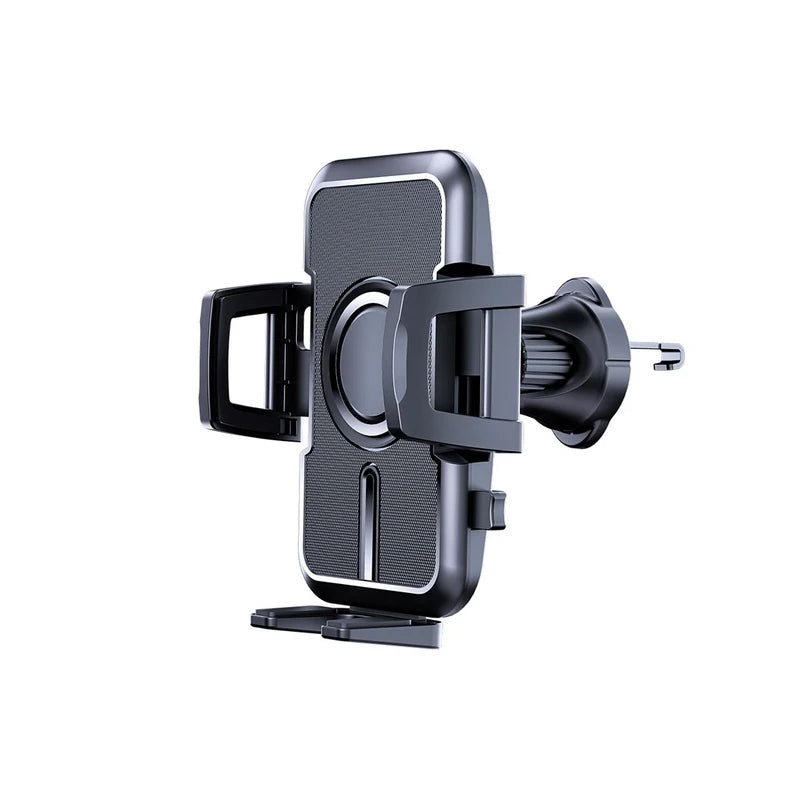 Suction Cup and Air Vent Car Phone Holder Options with Gravity Expansion Reference, Nine Style Labels for Compatible Smartphone Navigation Screen Positioning