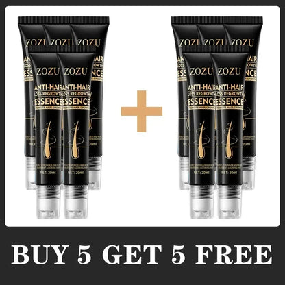 Scalp Massage Hair Oil with Biotin Reference and Bead Applicator, Men's Cosmetic Hair Care Serum in 1, 3, 5, 10 or 22-Piece Purchase Options