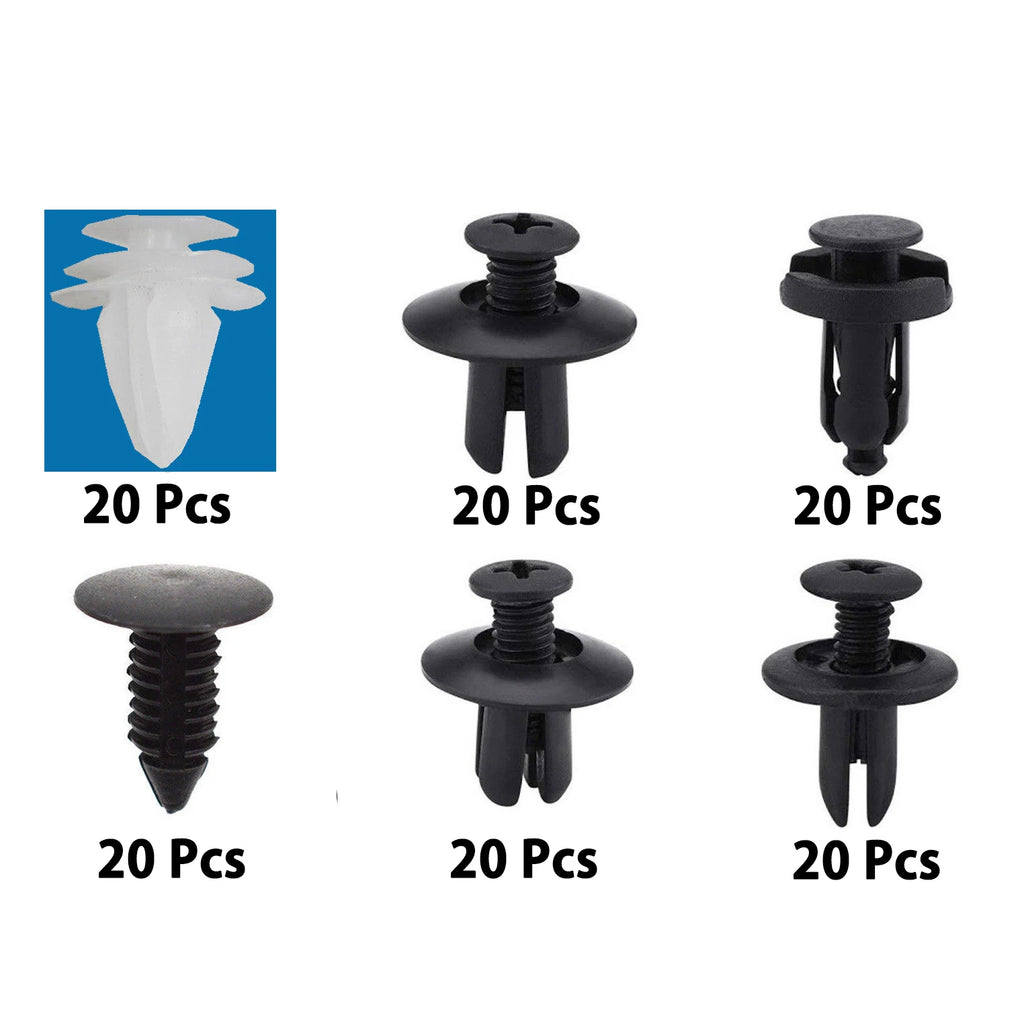 Car Interior Trim Removal Kit with Red or Blue 5, 11, 41 and 161 PCS Configurations for Compatible Door Panels, Stereo Surrounds and Fastener Release Tasks