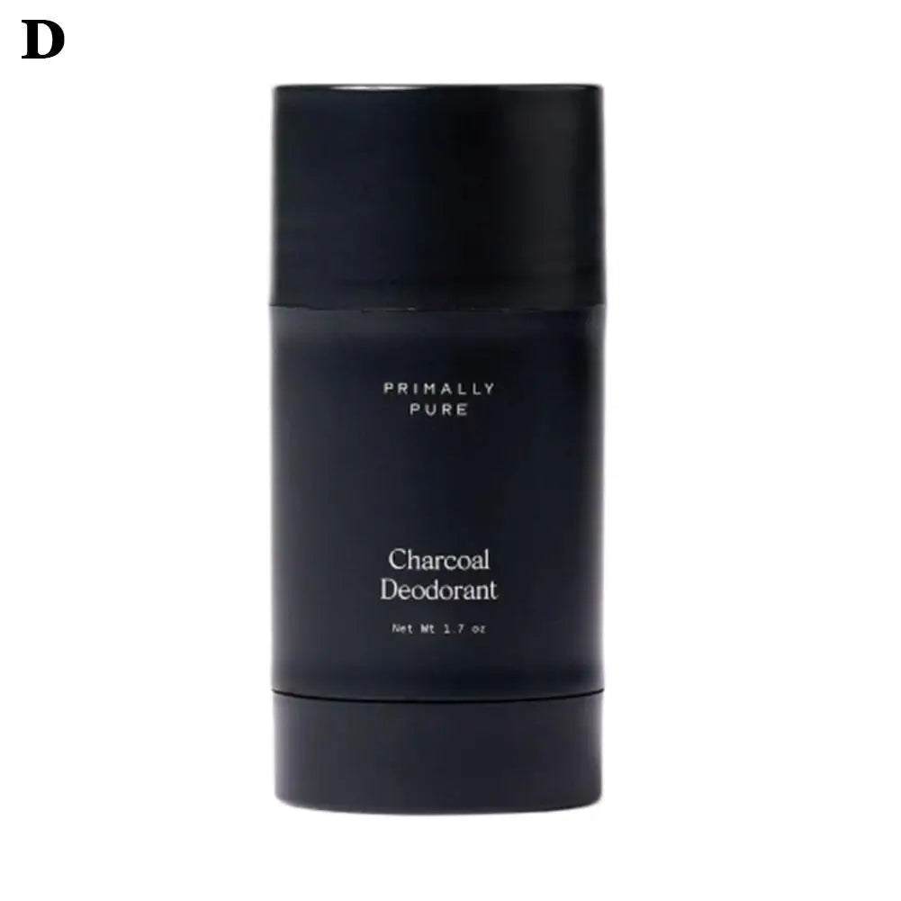 Body Deodorant Stick with Listed 75g Net Content and Twist-Up Solid Format, A to E Scent Option Labels for a Label-Guided Everyday Personal Care Routine