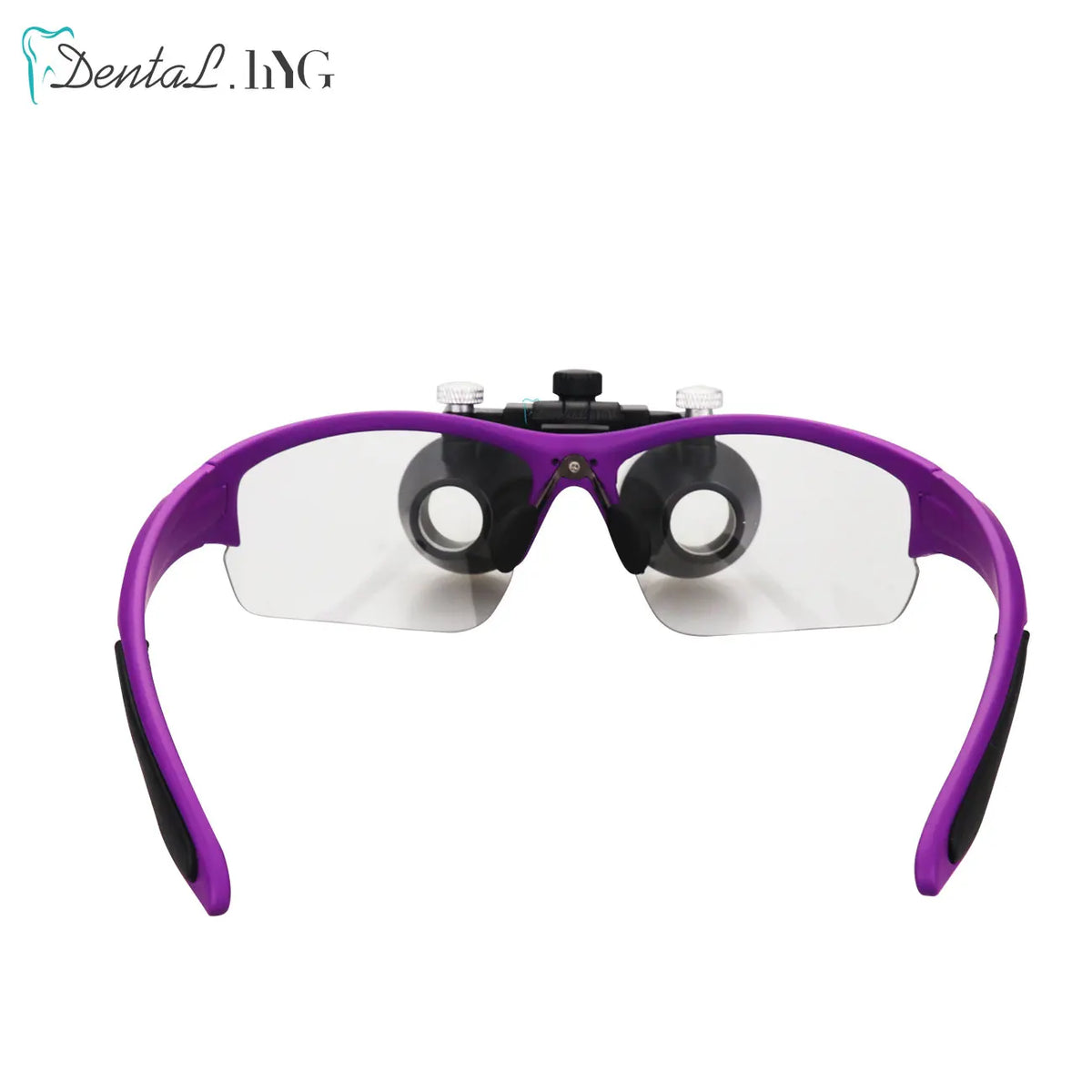 Binocular Dental Loupes with 2.5X or 3.5X Magnification and 420mm Working Distance, Six Color Options with Listed Fabric Bag for Professional Use