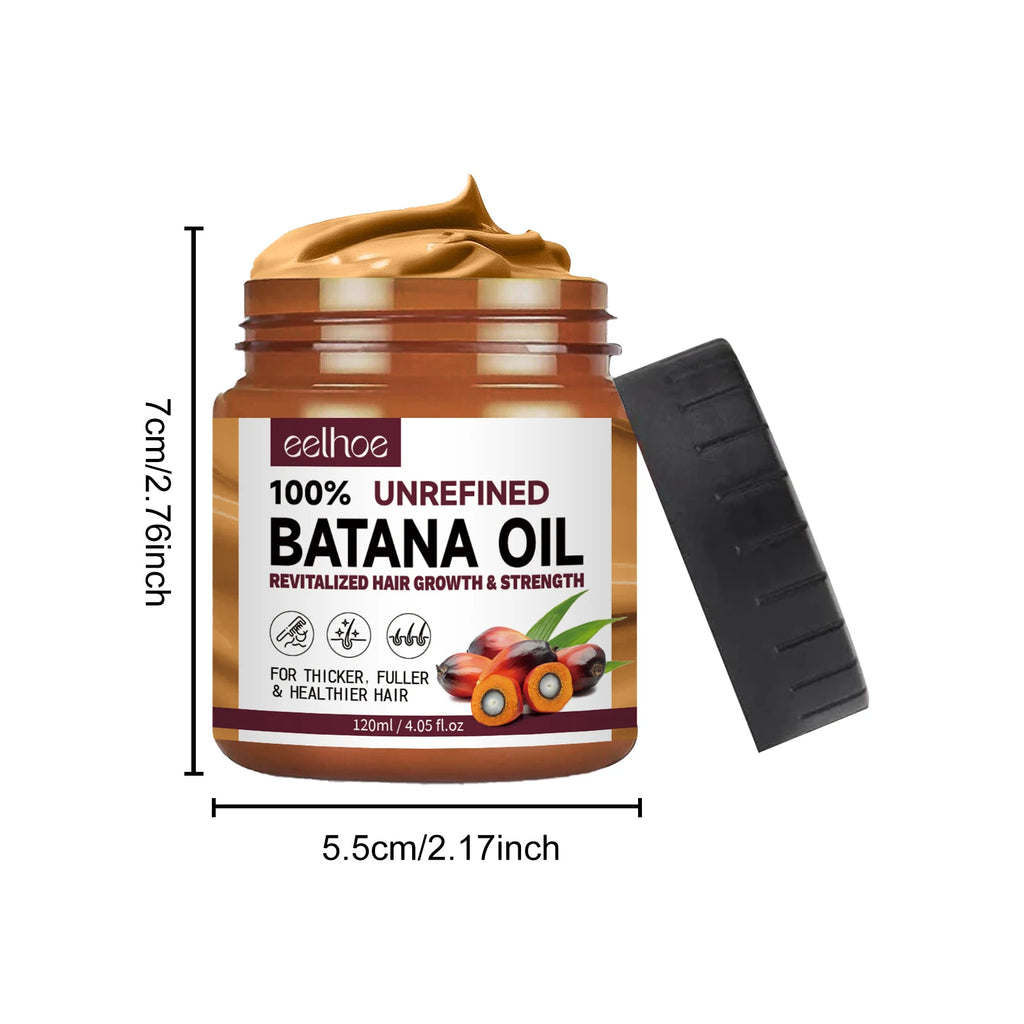 Batana Hair Conditioning Oil, 120ml Single Box or Two to Five Box Multipacks with Listed Totals up to 600ml for Women's and Men's Home Hair Care Routines