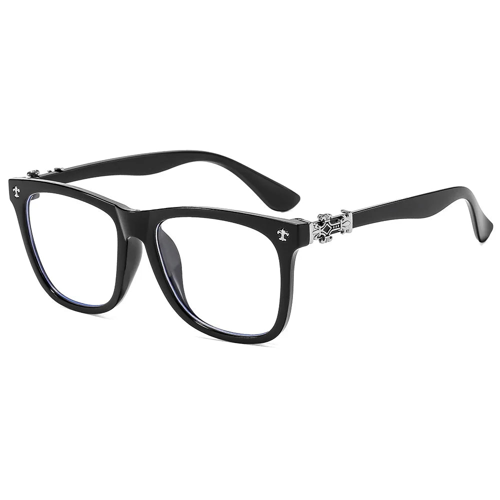 Square Eyeglass Frames for Women and Men with Vintage-Inspired Styling, Seven Coded Fashion Eyewear Options for Everyday Wardrobe and Outfit Coordination