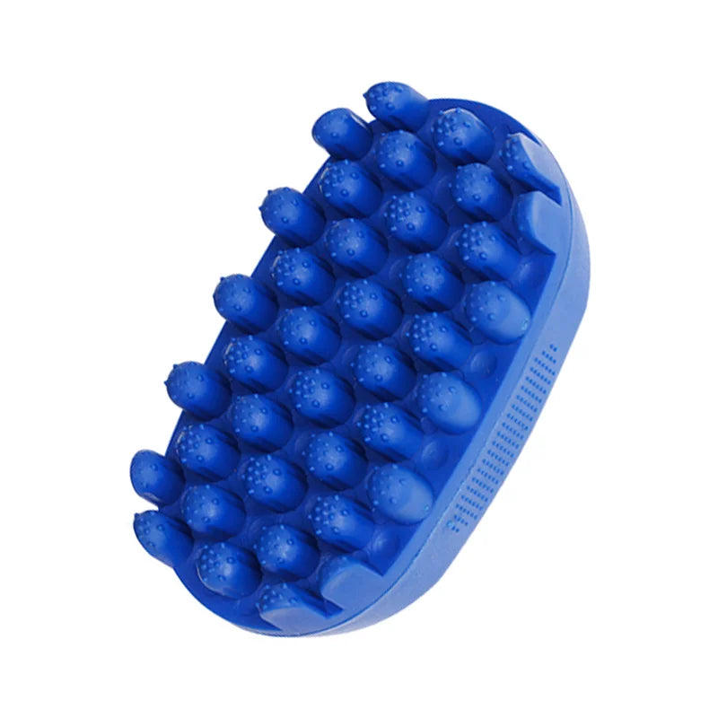 Curl Sponge Brush for Natural Textured Hair Twists and Coils, Black, Blue, Brown or Red Styling Tool with Separate Large Black One-Piece Selection